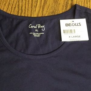 NWT  Coral BY short sleeve t-shirt.